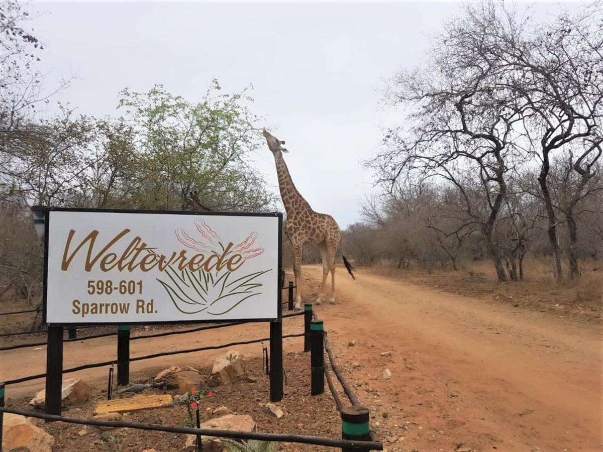 Weltevrede Lodge - Self Catering Houses Marloth Park Exteriér fotografie